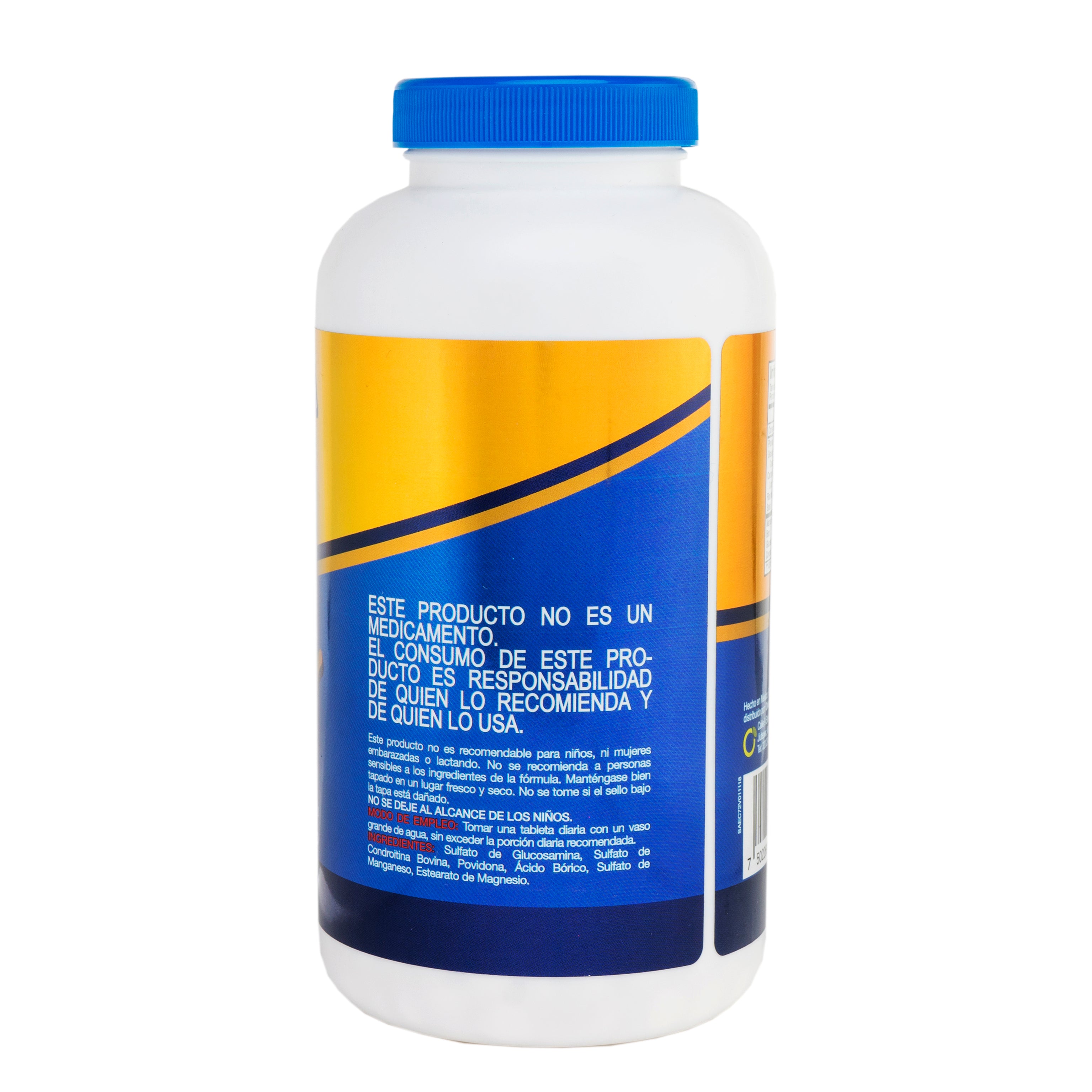 Glucosamina Condroitina + Boro y Manganeso 410 Tabletas-Olnatura Just