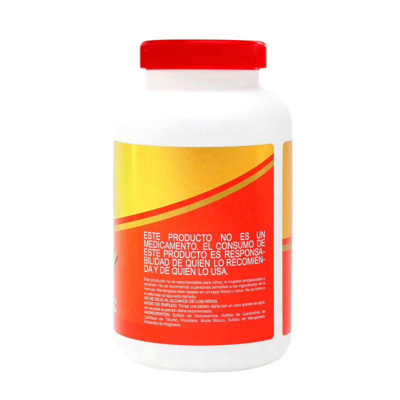 Glucosamina Condroitina de Tiburón + Boro y Manganeso 240 Tabletas-Olnatura Just