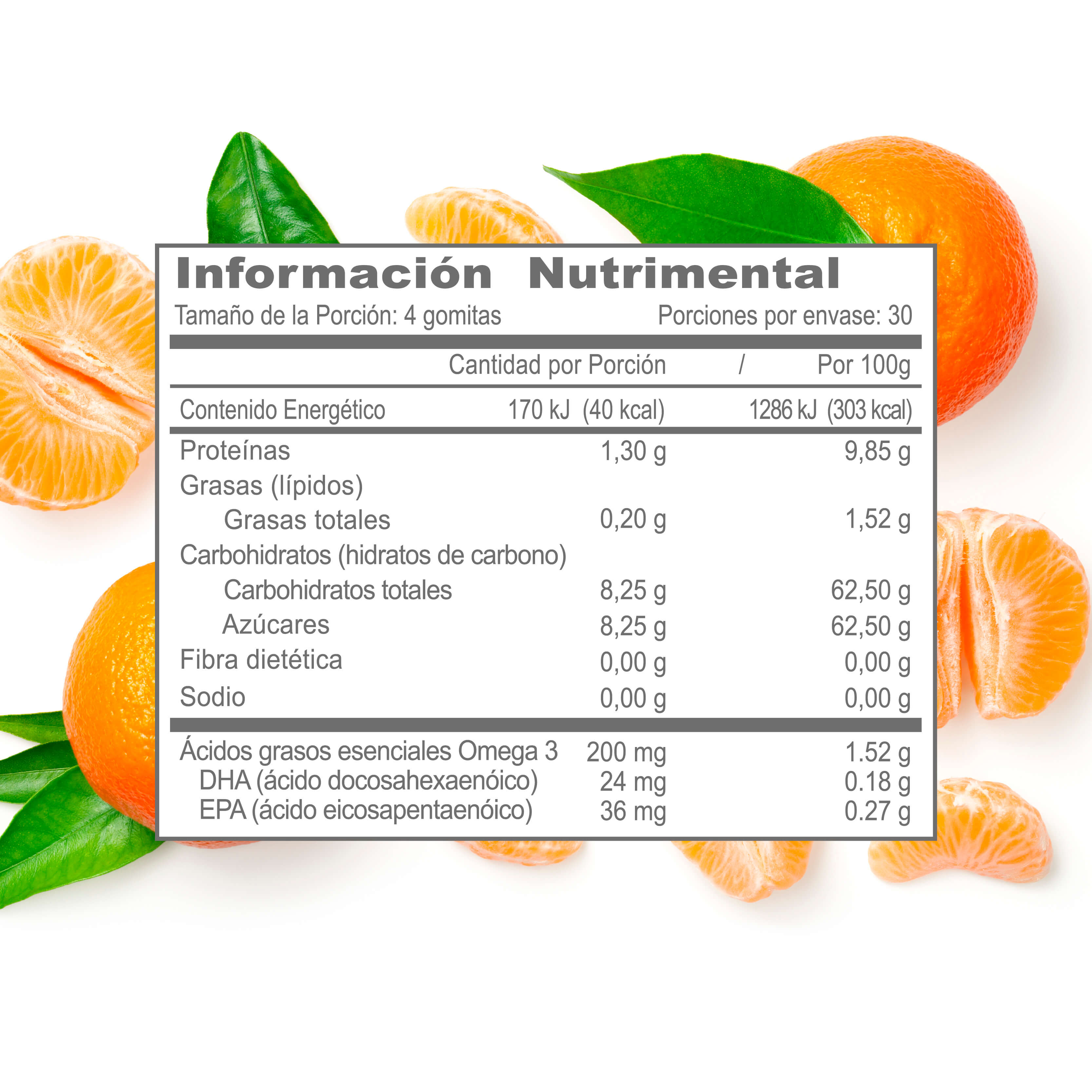 Omega 3 ácidos grasos EPA y DHA 120 Gomitas OUTLET-Suplemento-Olnatura Just
