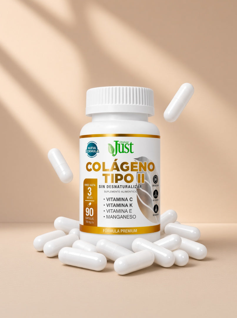 Colágeno Tipo 2 + Vitamina E y Manganeso 90 Cápsulas