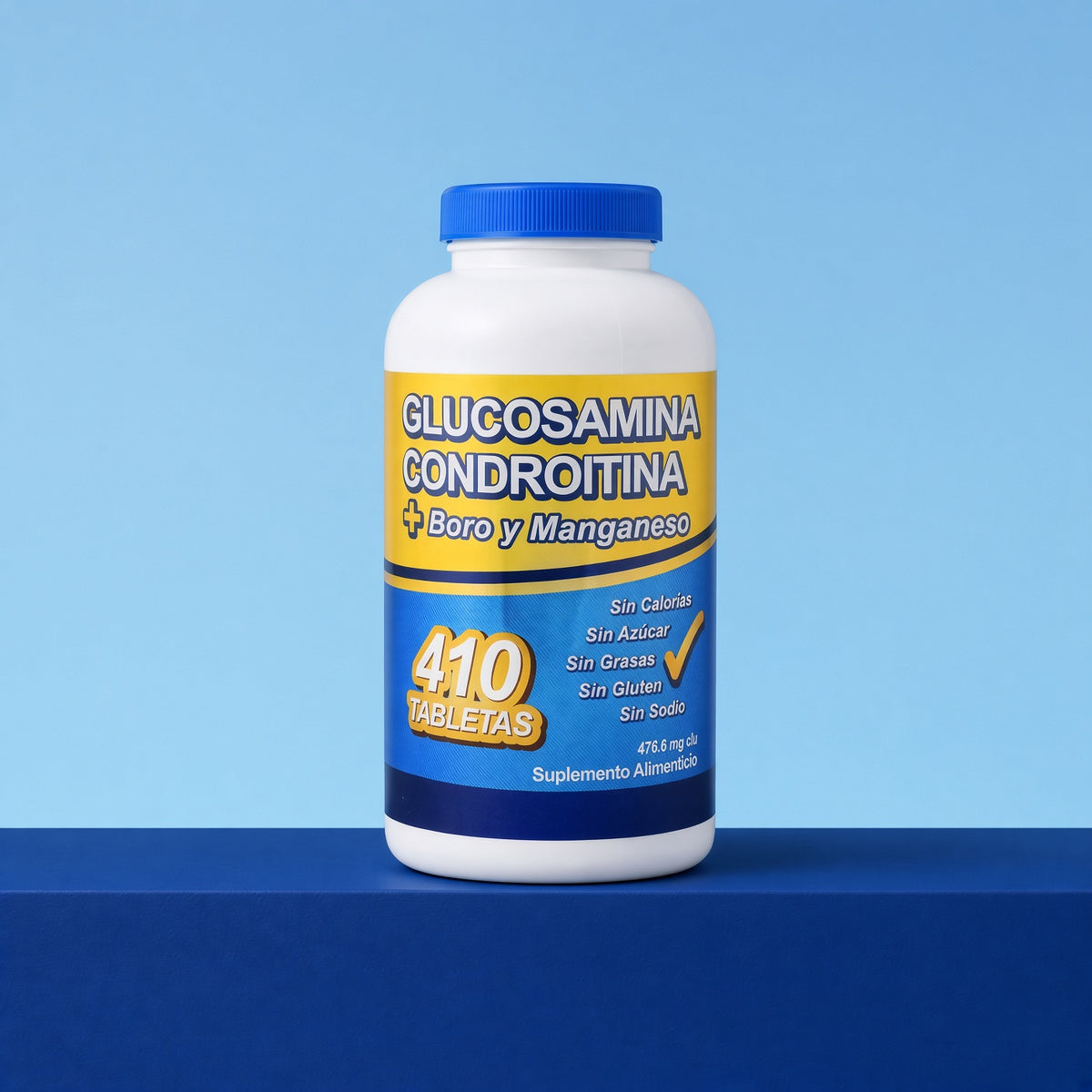 Glucosamina Condroitina + Boro y Manganeso 410 Tabletas