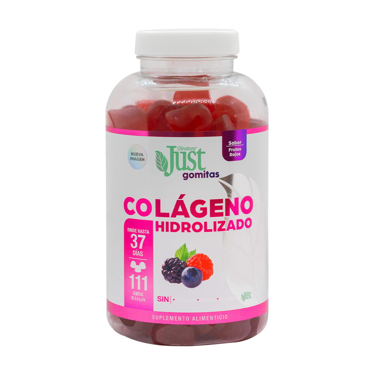 111 Gomitas de Colágeno Hidrolizado 1800 mg-Olnatura Just