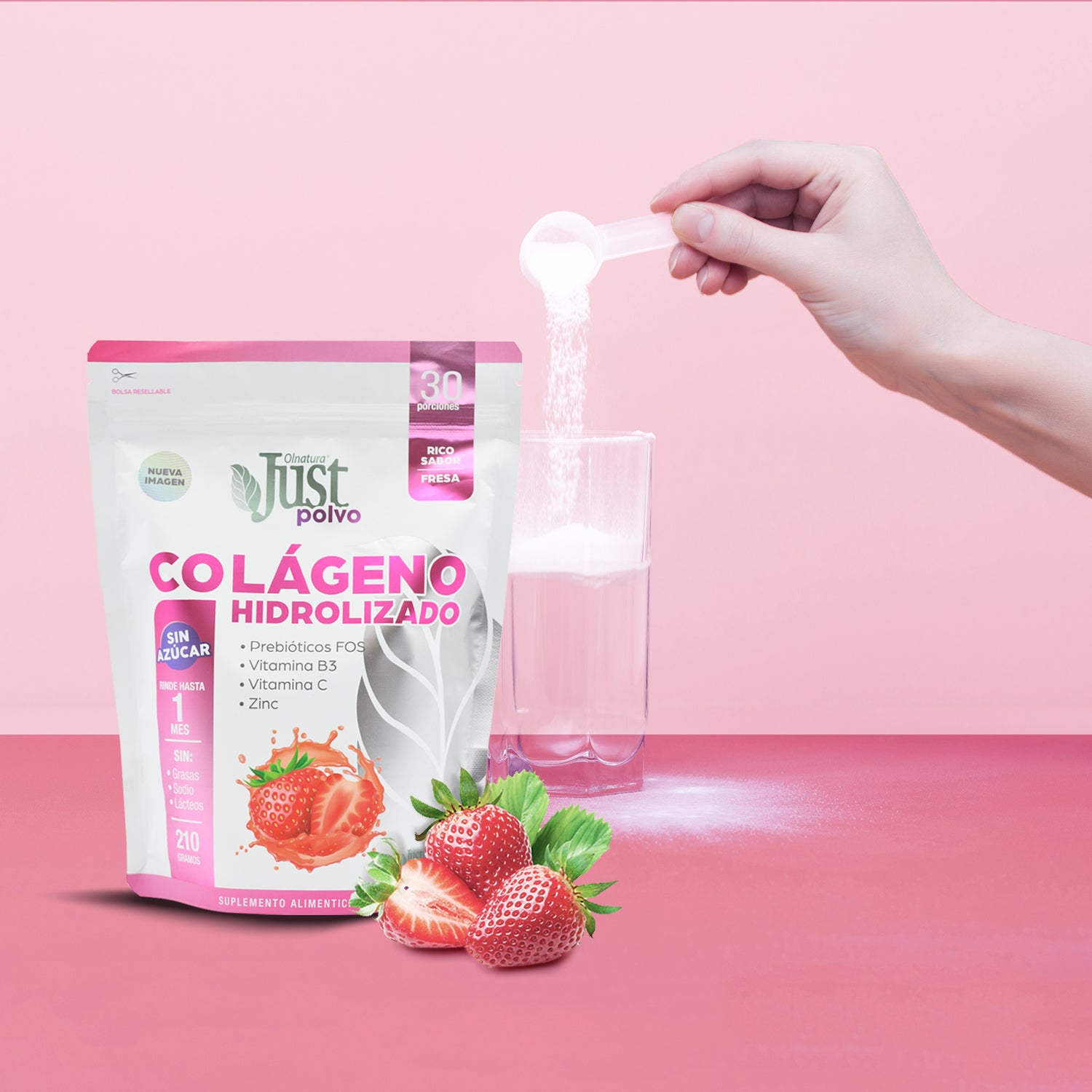 Colágeno hidrolizado en polvo