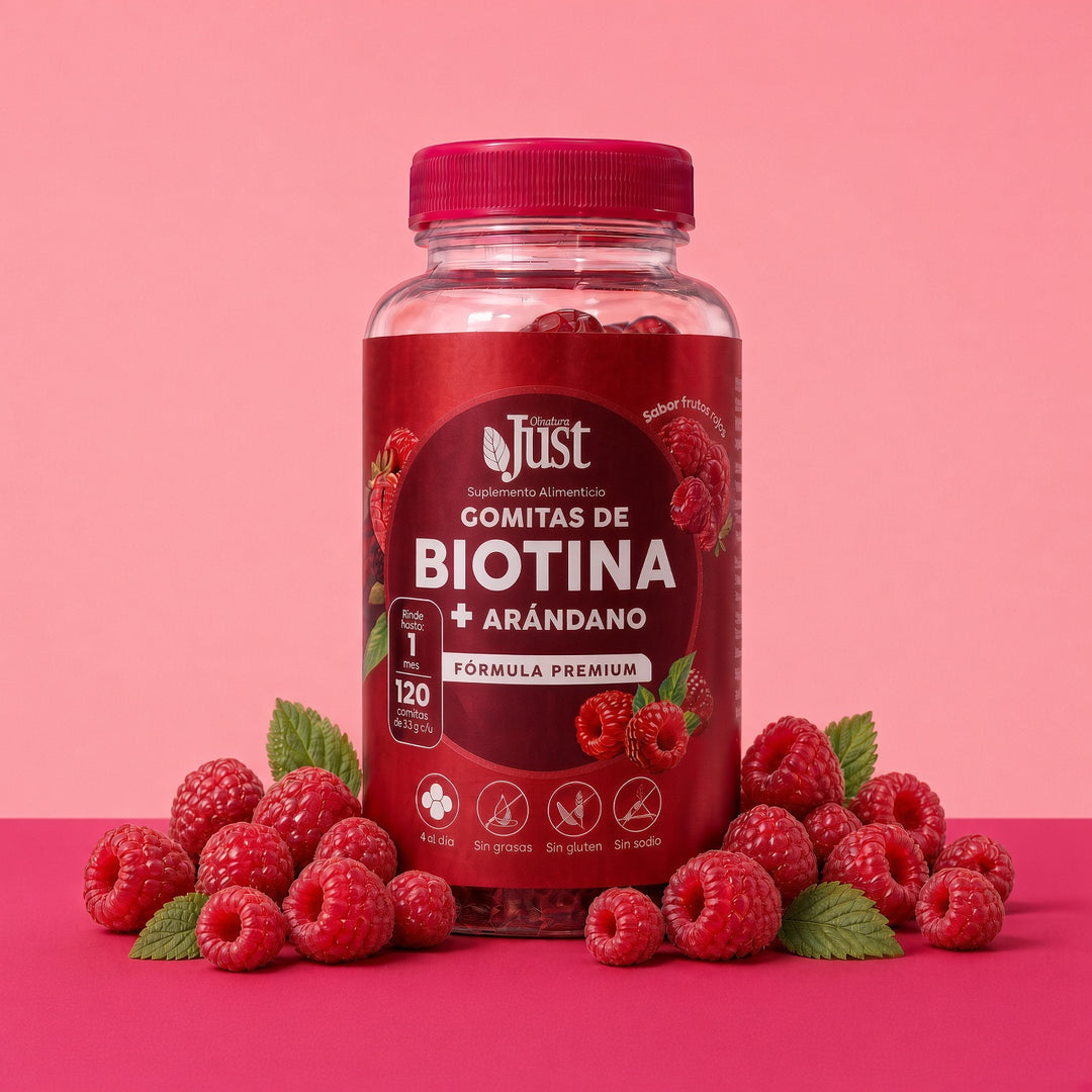 Biotina + Arándano 120 Gomitas