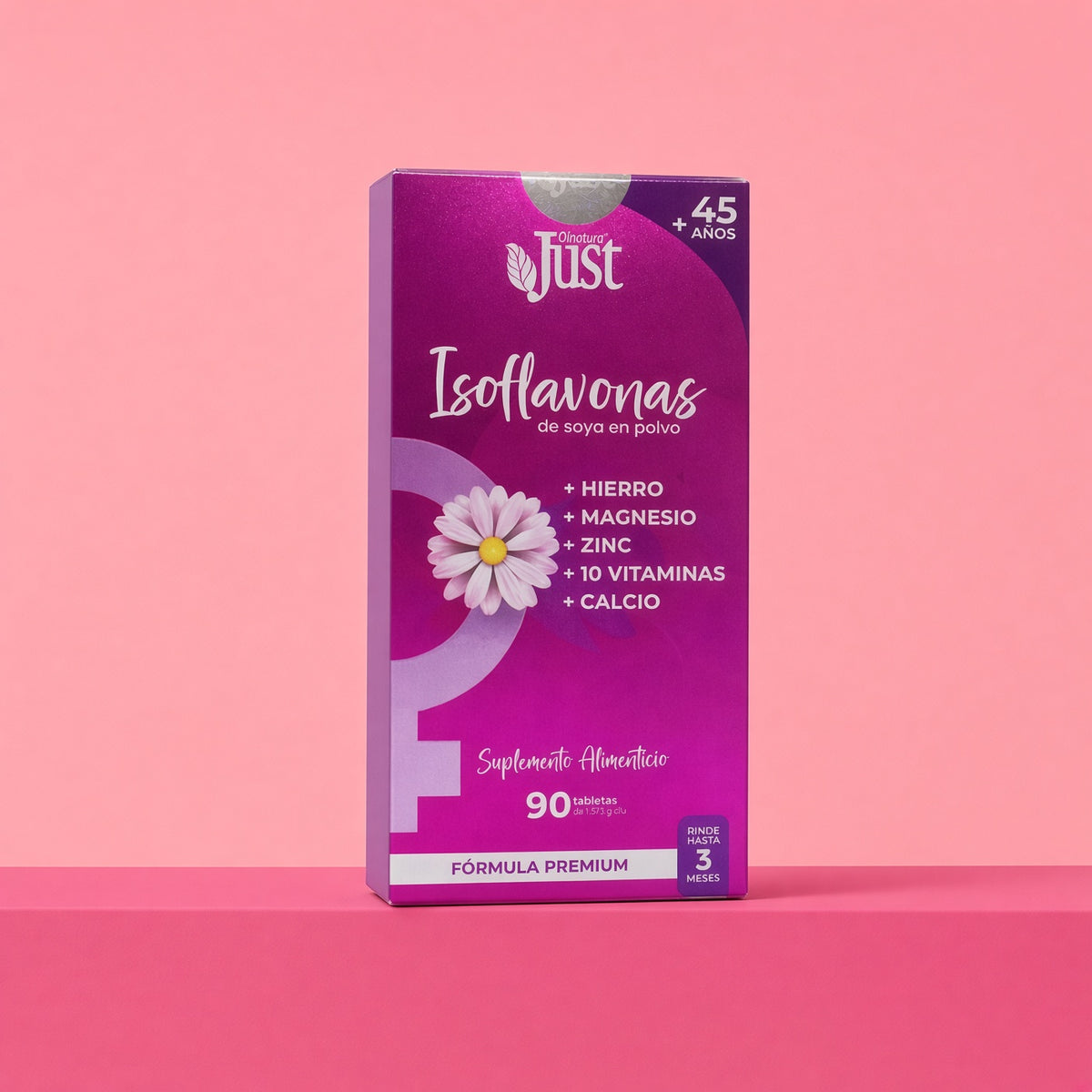 Just Isoflavonas 90 Tabletas