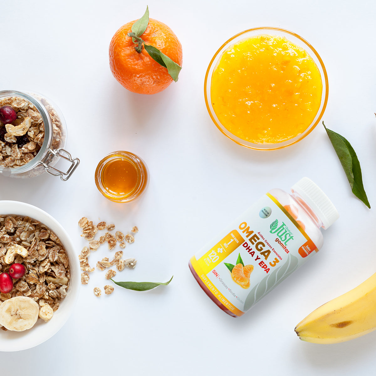 Omega 3 ácidos grasos EPA y DHA 120 Gomitas OUTLET-Suplemento-Olnatura Just