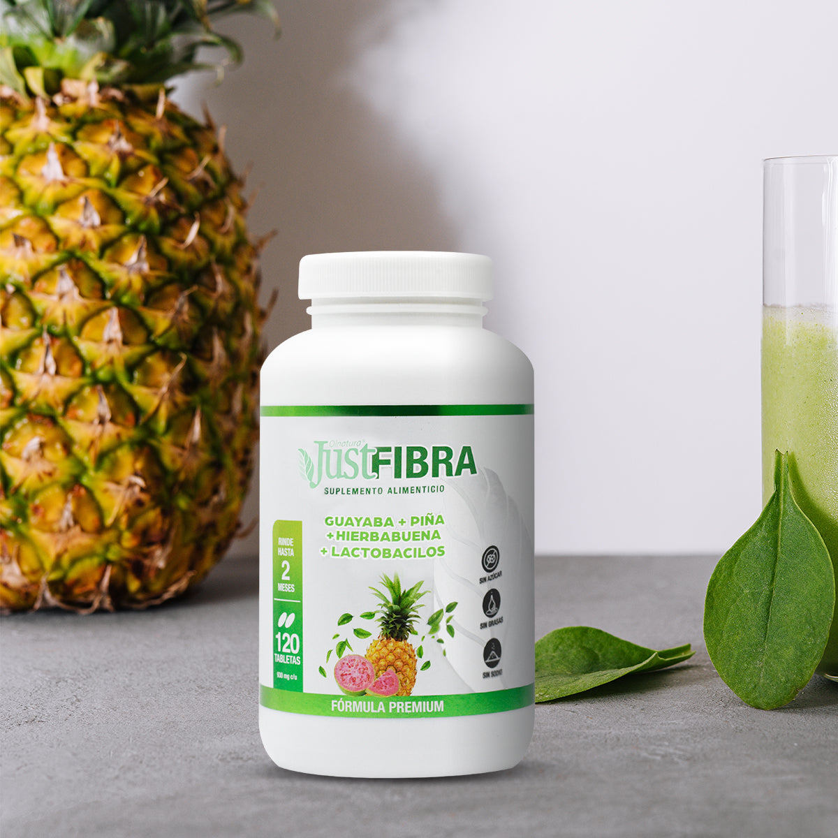 JustFibra, fibra naturista para la salud intestinal