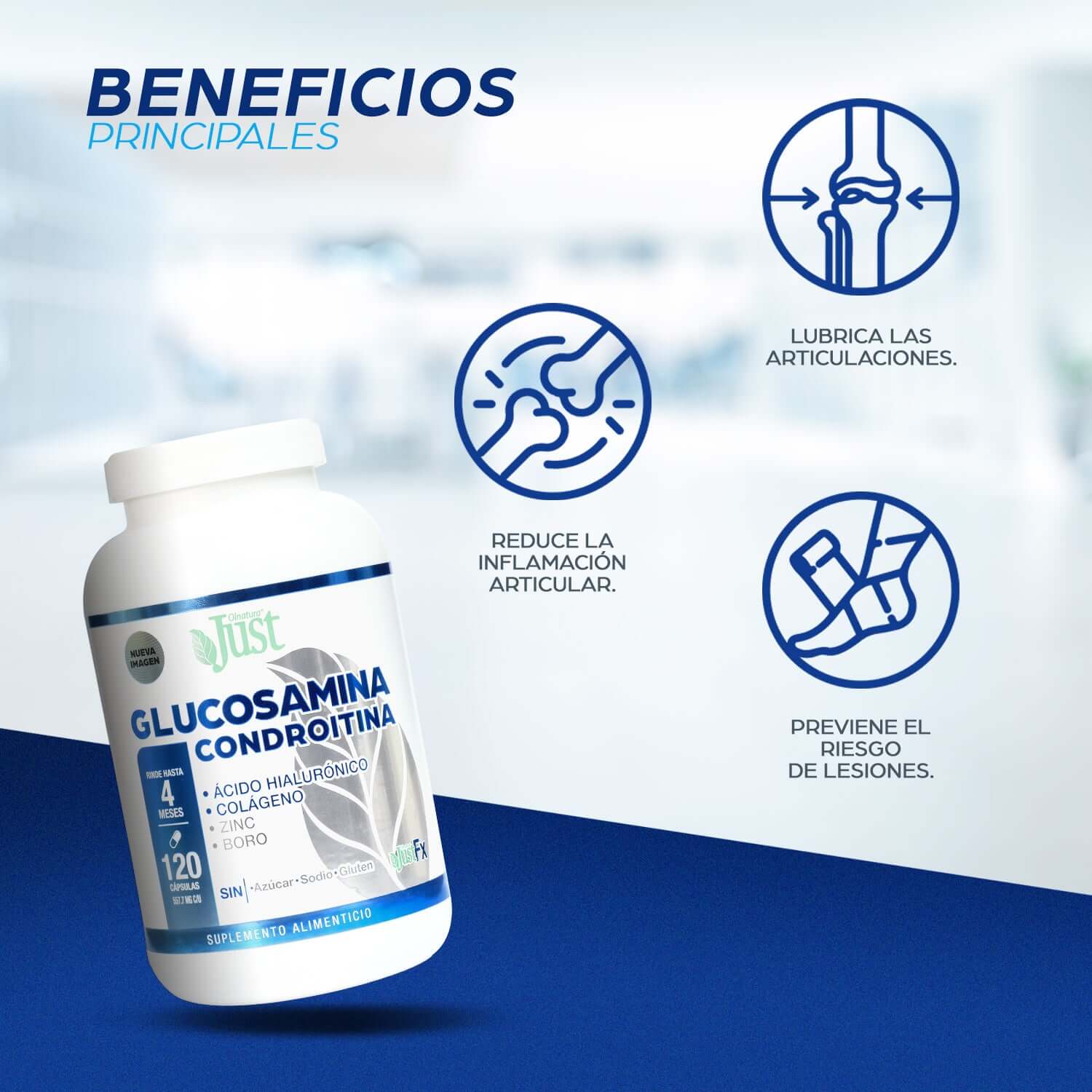 Combo Best Seller: Colágeno Hidrolizado + Glucosamina JustFx-Olnatura Just
