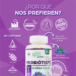 120 Gomitas Probióticos + Fibra Soluble-Olnatura Just