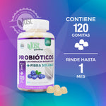 120 Gomitas Probióticos + Fibra Soluble-Olnatura Just
